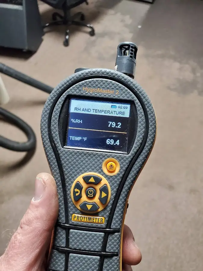 Moisture meter humidity assessment for Mold Remediation & Removal in Buckhead